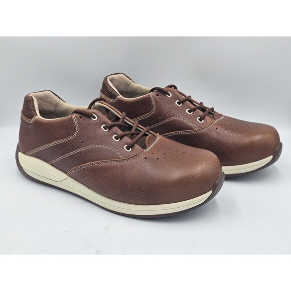 Amazon.com | Drew Tour, Womens Lace Up Orthopedic Comfort  Drew Tour Womens Brown Wide Leather Lace Up Lifetsyle Sneakers Shoes 11 10857-7T